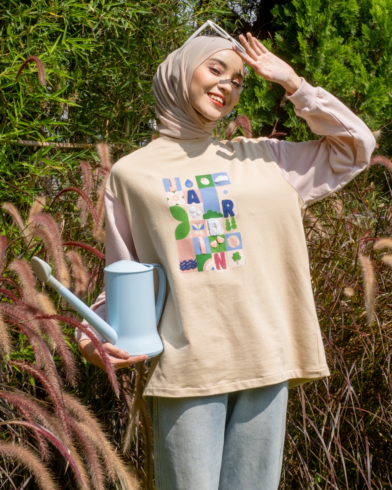 Jardin Aggie Sweater Cream - Image 2