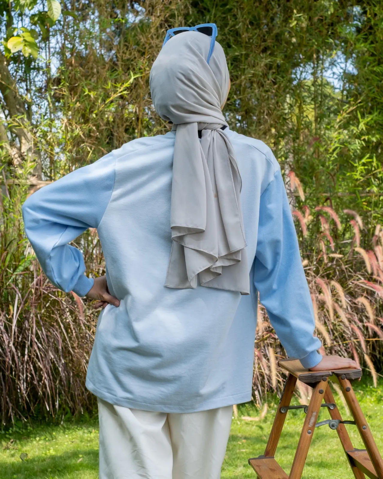 Jardin Aggie Sweater Blue - Image 3