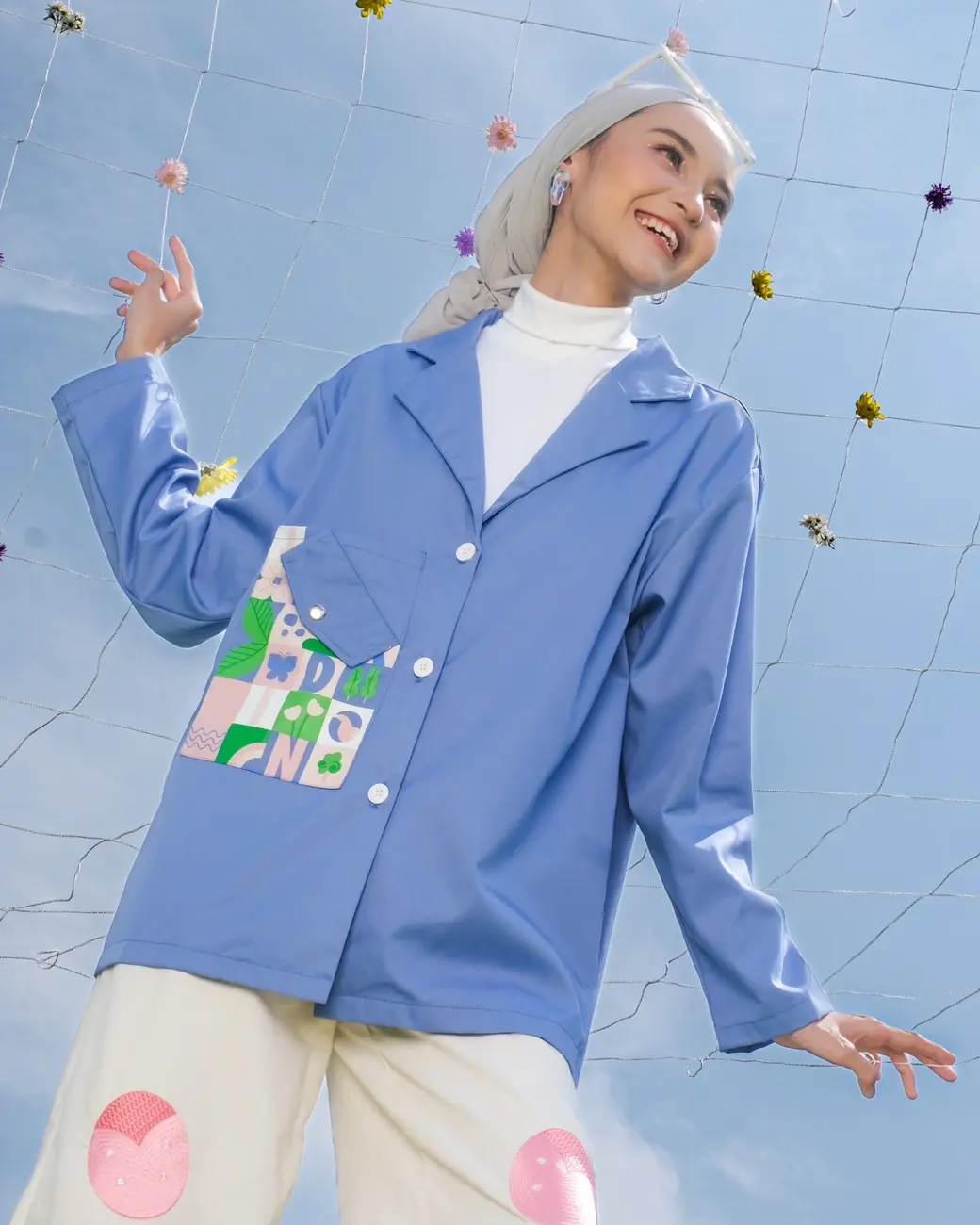 Jardin Roca Blazer Blue