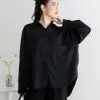 Khaliza Shirt Kode 28025 Black - Image 2