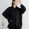 Khaliza Shirt Kode 28025 Black - Image 3