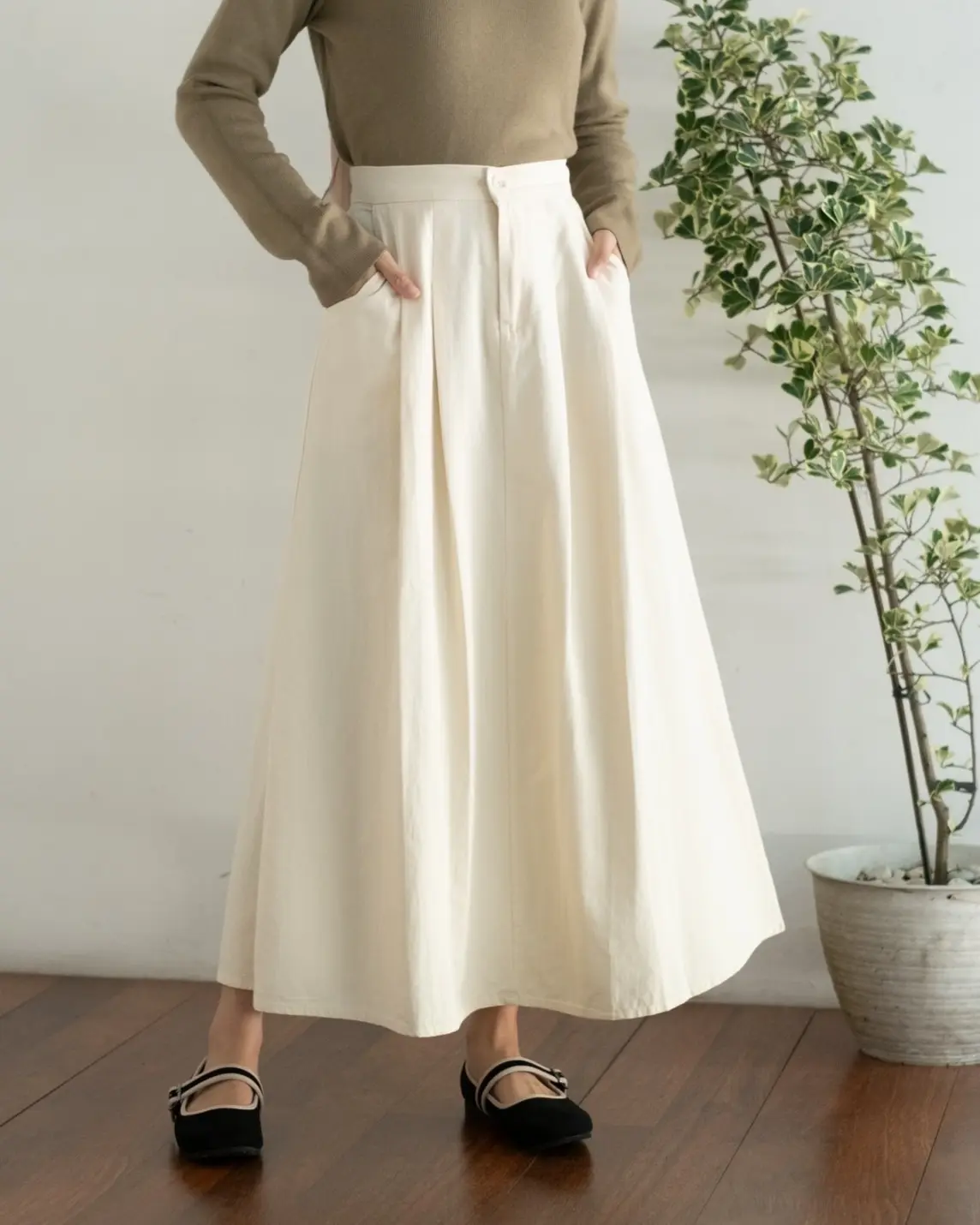 Kireina Skirt Kode 28226 Ivory - Image 2
