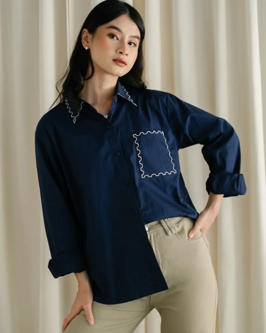 Marka Shirt Navy