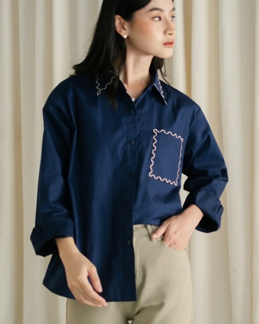 Alternative view of Marka Shirt Navy