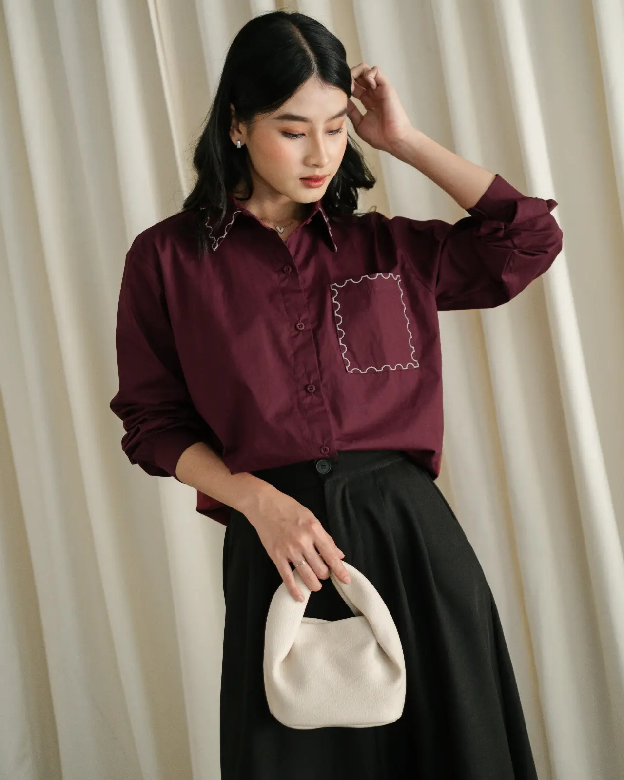 Marka Shirt Red Cherry