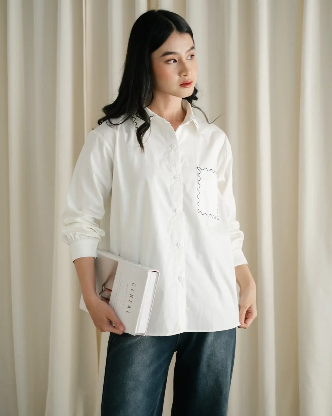 Marka Shirt Broken White
