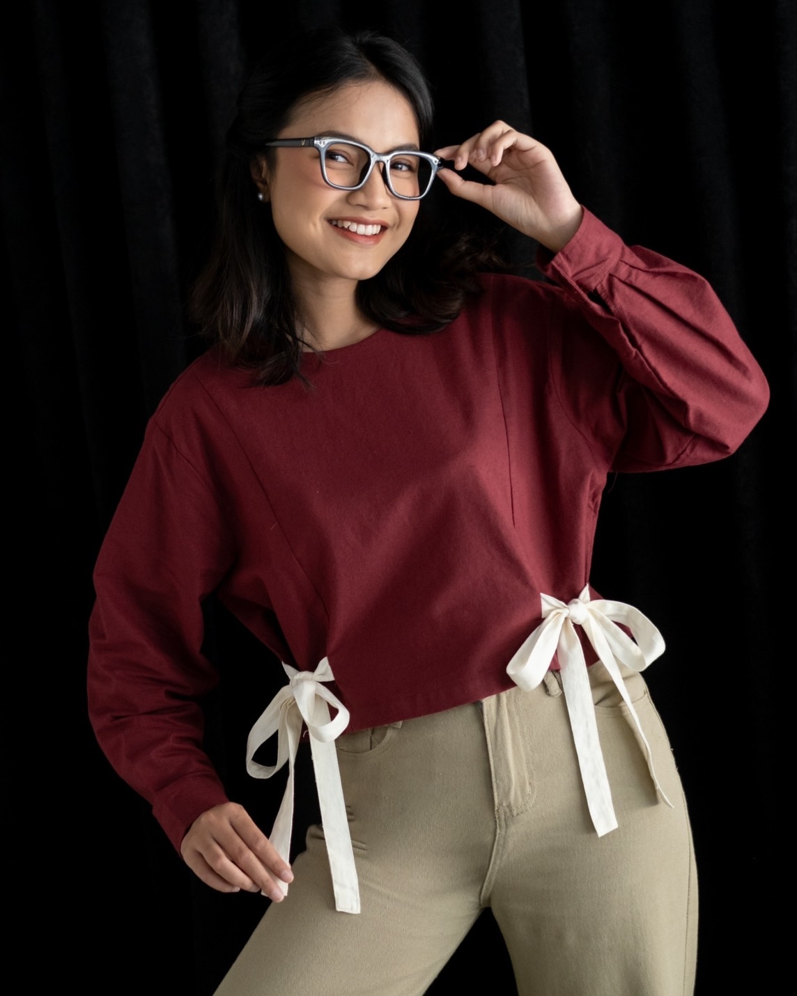 Noleta Blouse Red Cherry