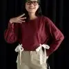 Noleta Blouse Red Cherry - Image 3