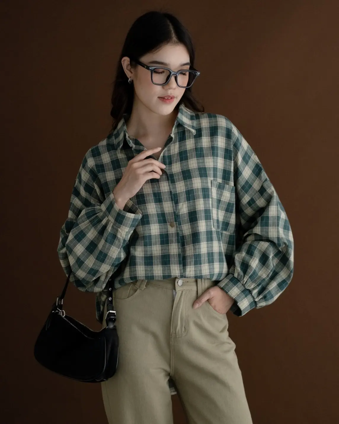 Pauline Shirt Kode 7527 Green