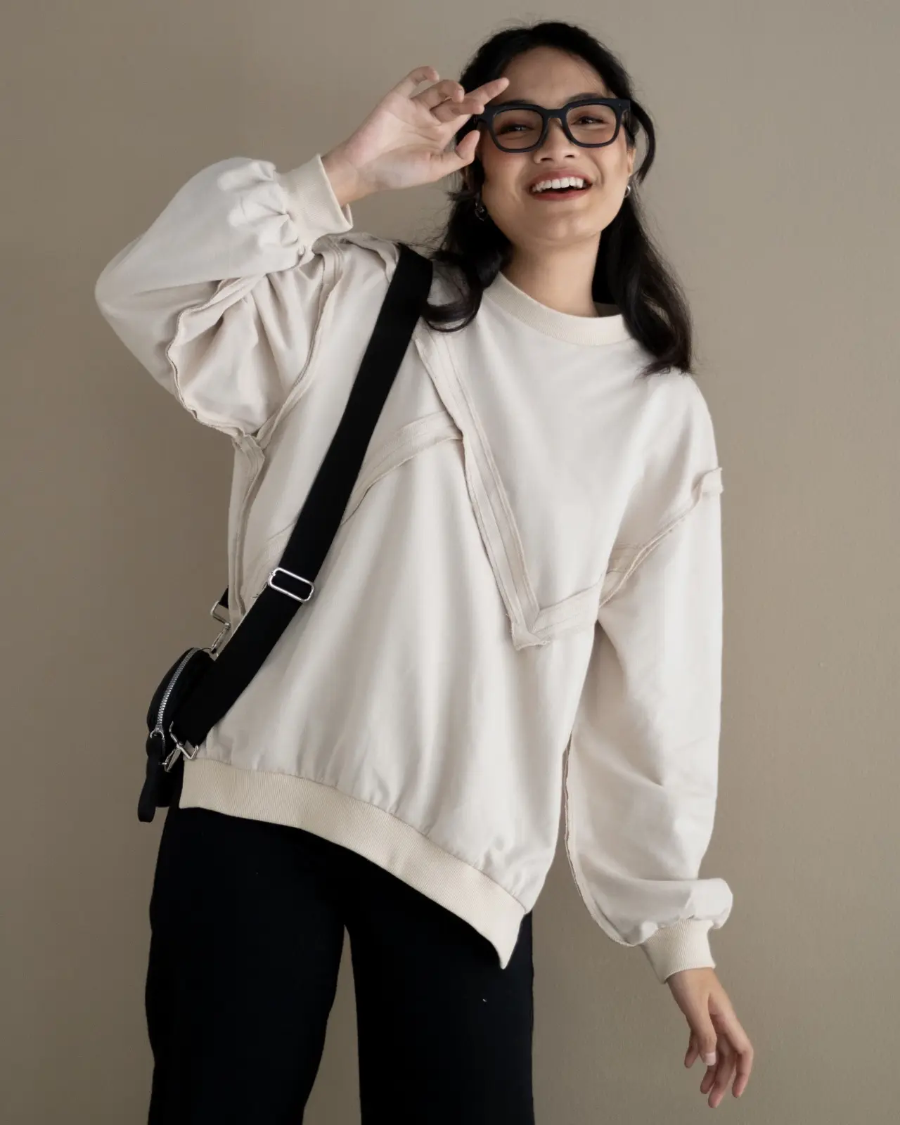 Priez Sweater Cream - Image 2
