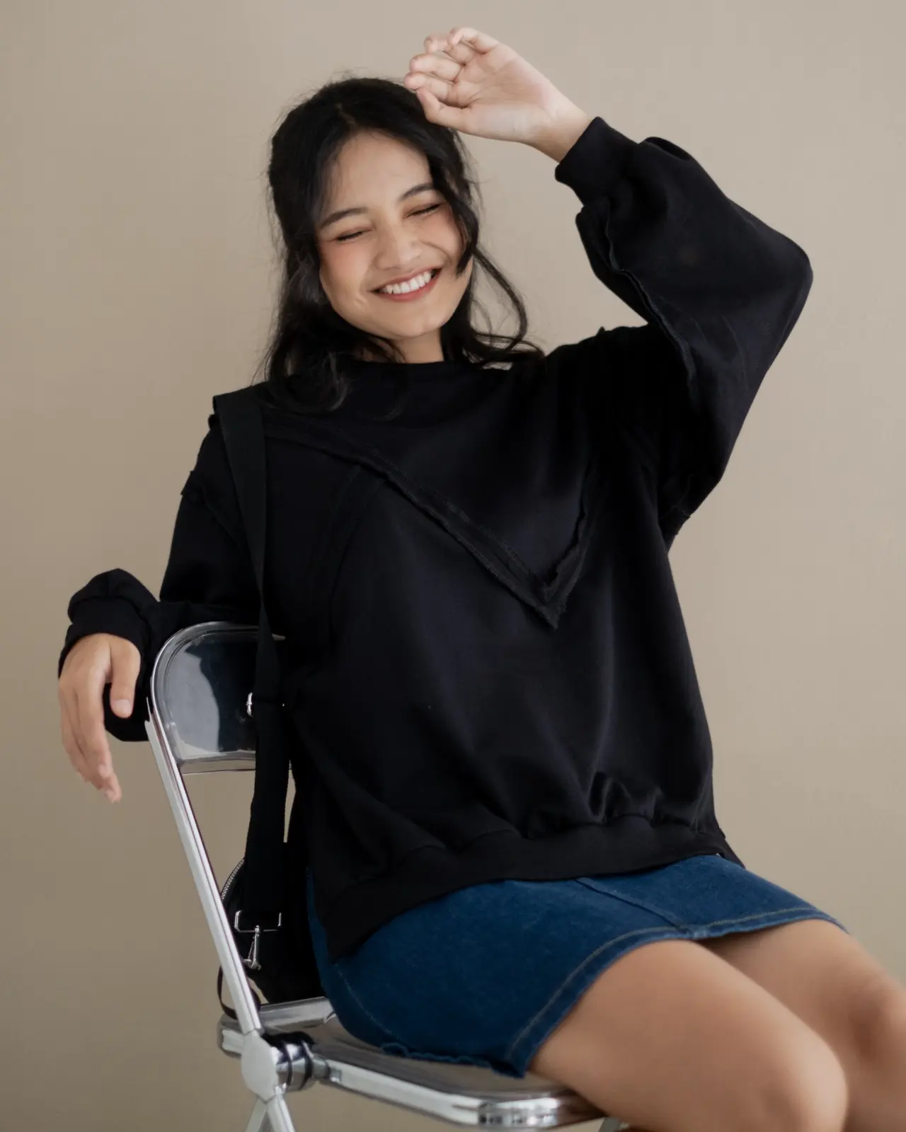 Priez Sweater Black
