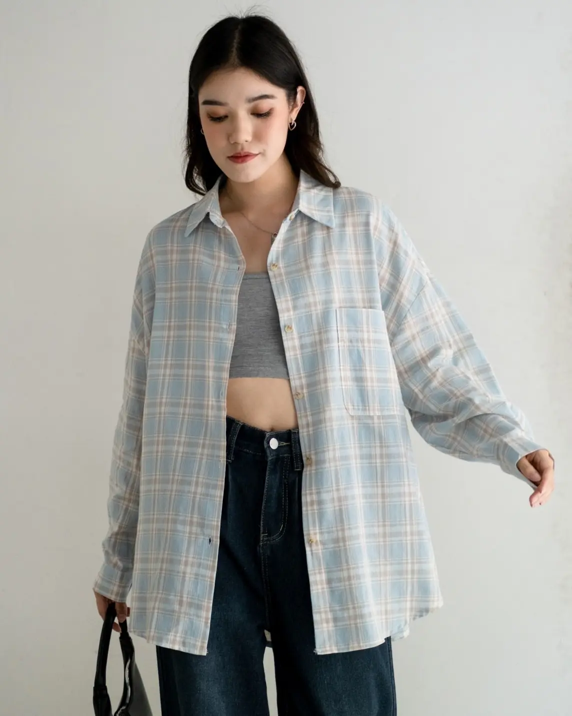 Raysha Shirt Kode 7876 Blue - Image 2