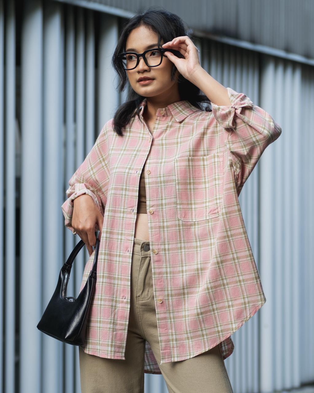 Raysha Shirt Kode 7876 Pink - Image 2