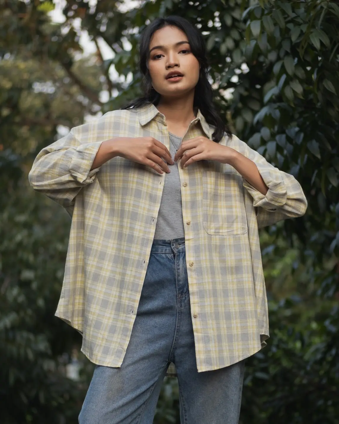 Raysha Shirt Kode 7876 Yellow - Image 2