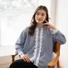 Ryumi Stripe Shirt Kode 1362 Dark Blue - Image 3