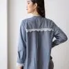 Ryumi Stripe Shirt Kode 1362 Dark Blue - Image 4
