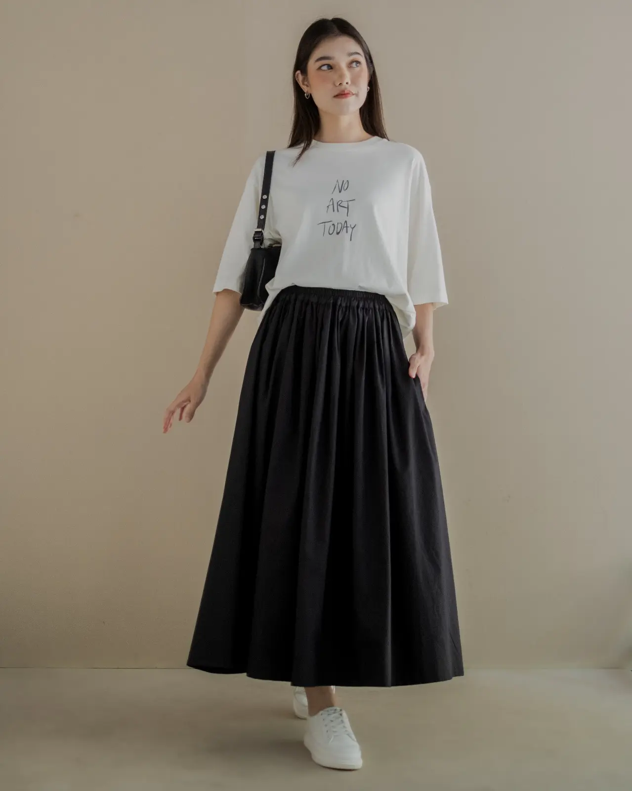 Ucila Skirt Kode F155 Black