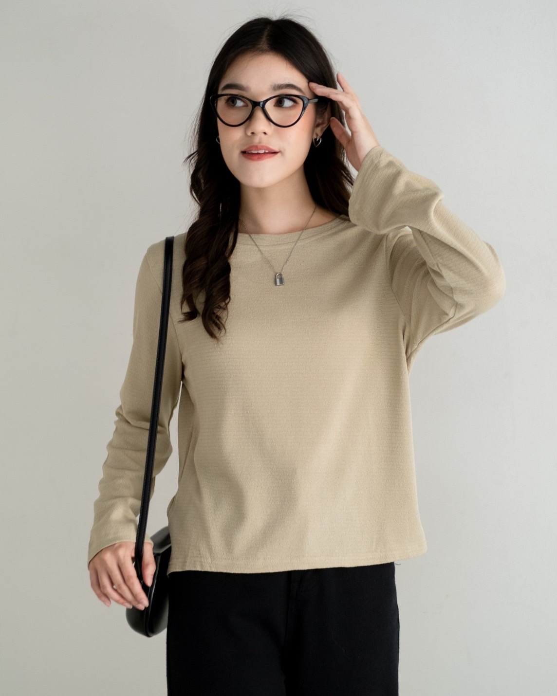 Urmiya Longsleeve Kode 6030 Cream - Image 3