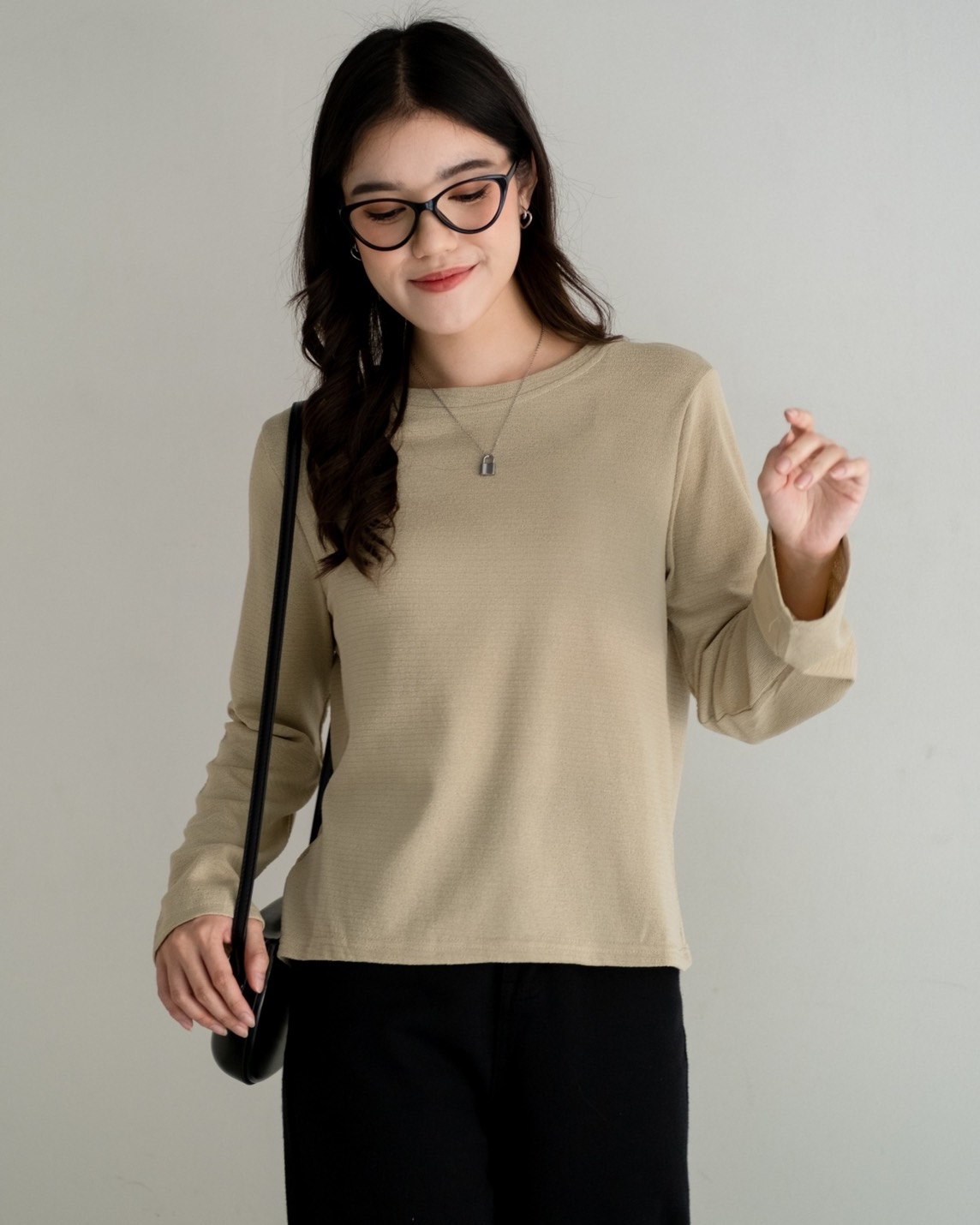 Urmiya Longsleeve Kode 6030 Cream