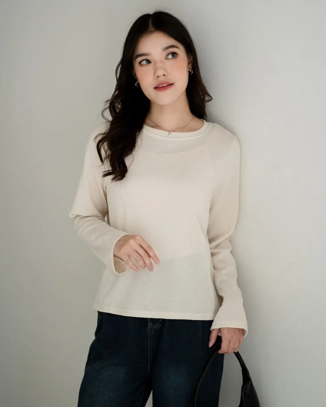 Urmiya Longsleeve Kode 6030 Beige