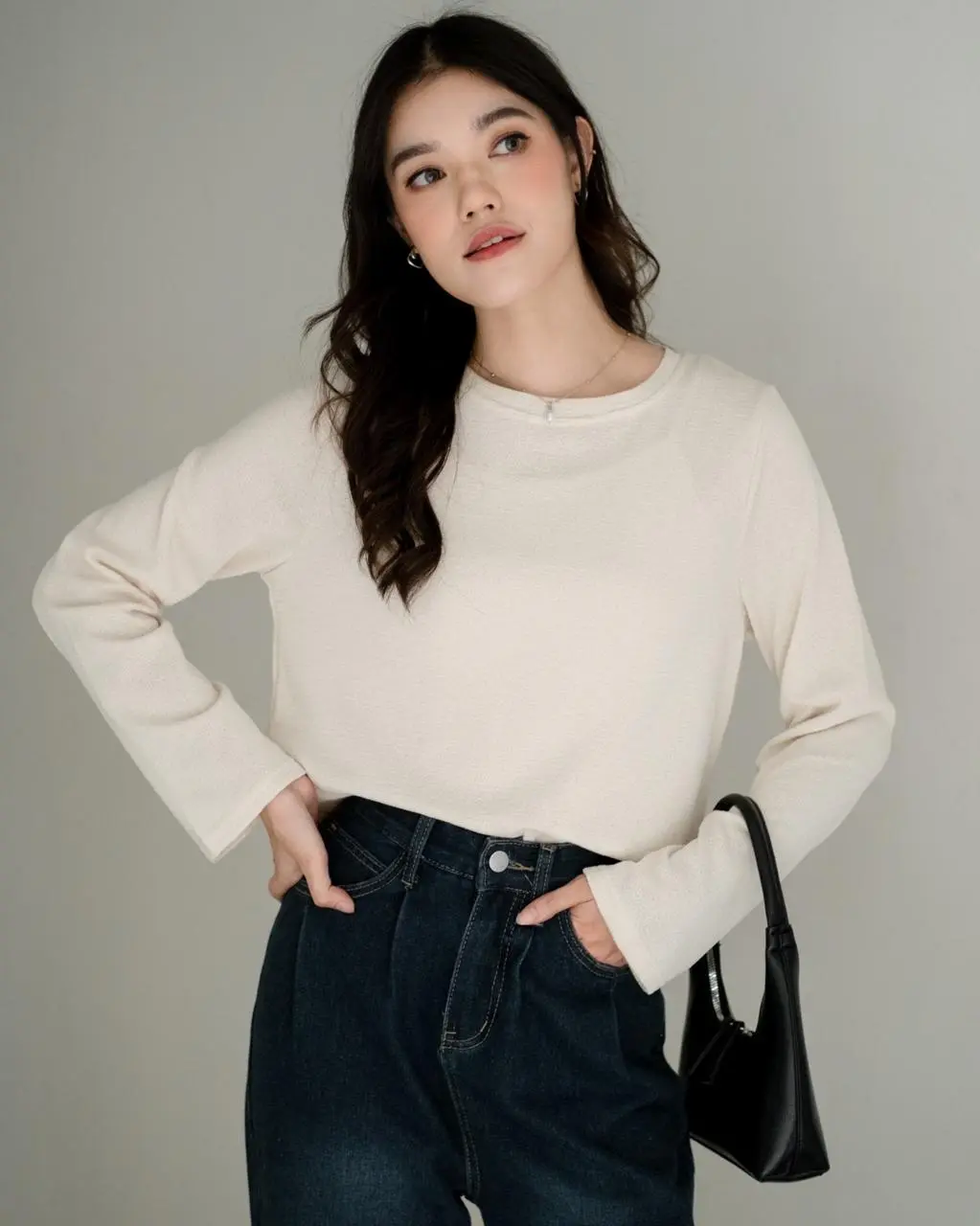 Urmiya Longsleeve Kode 6030 Beige - Image 3