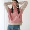 Windira Hoodie Sweater Dusty Pink - Image 2