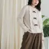 Xaisha Cardigan Kode 117 Beige - Image 3