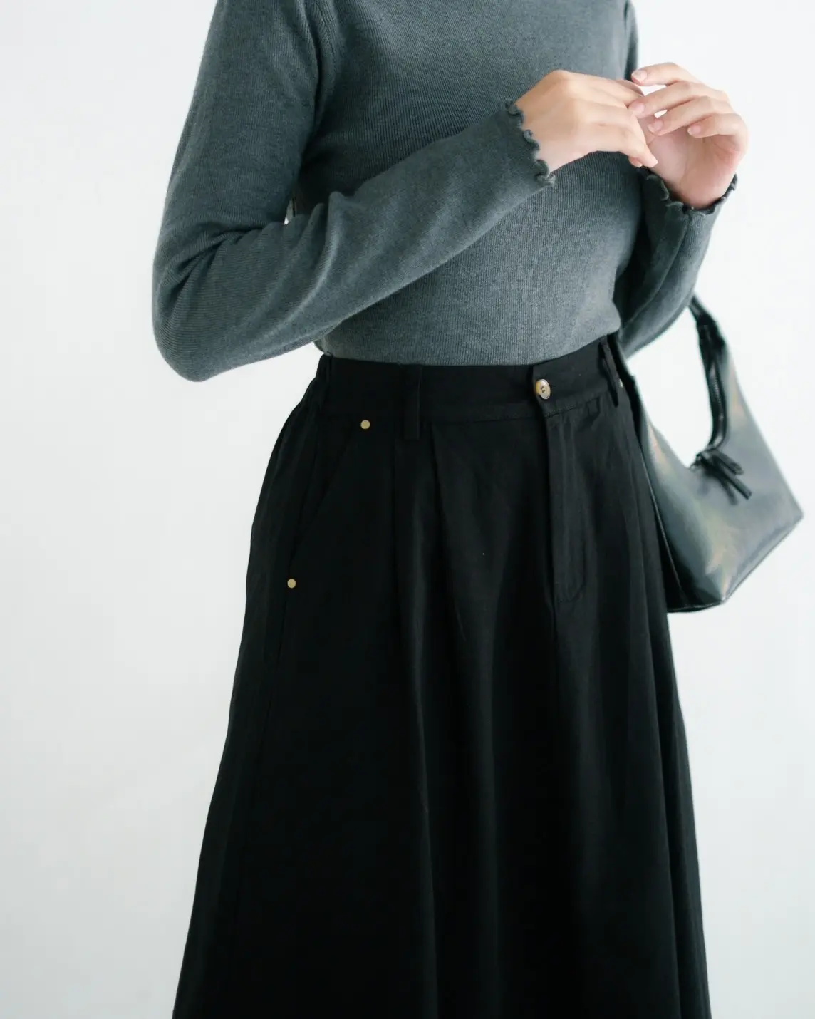 Xaviana Skirt Kode 9811 Black - Image 2