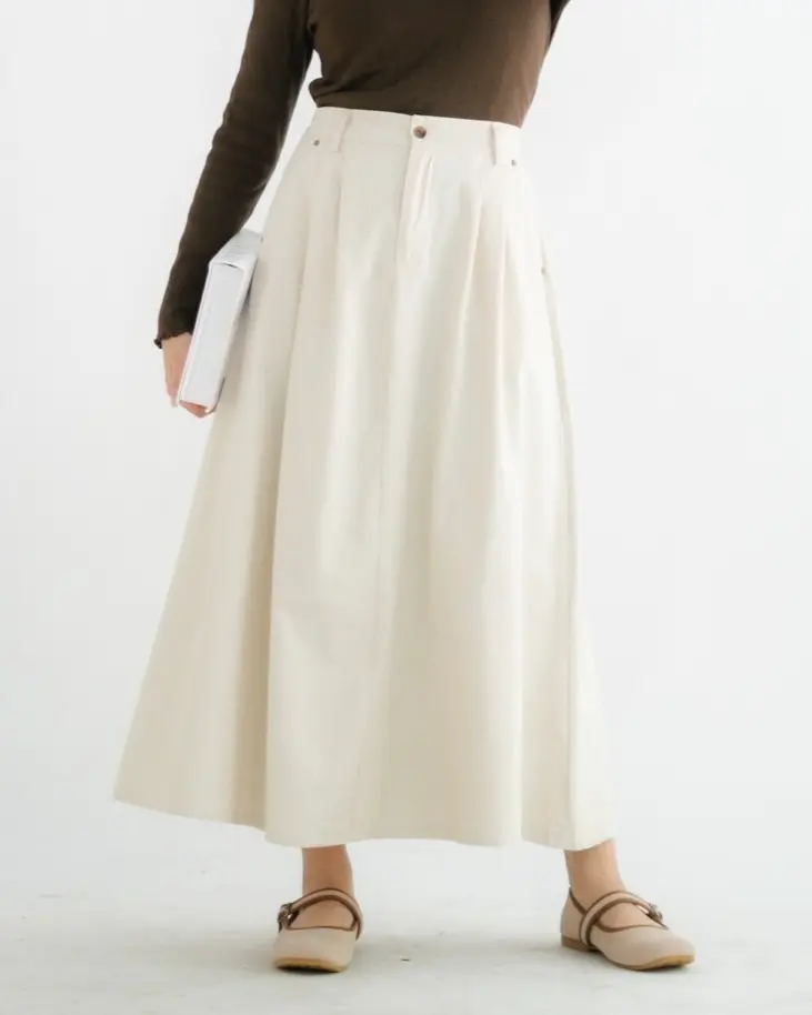 Xaviana Skirt Kode 9811 Beige - Image 2