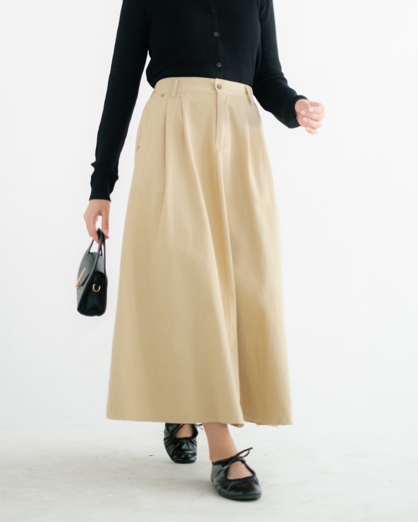 Xaviana Skirt Kode 9811 Cream - Image 2