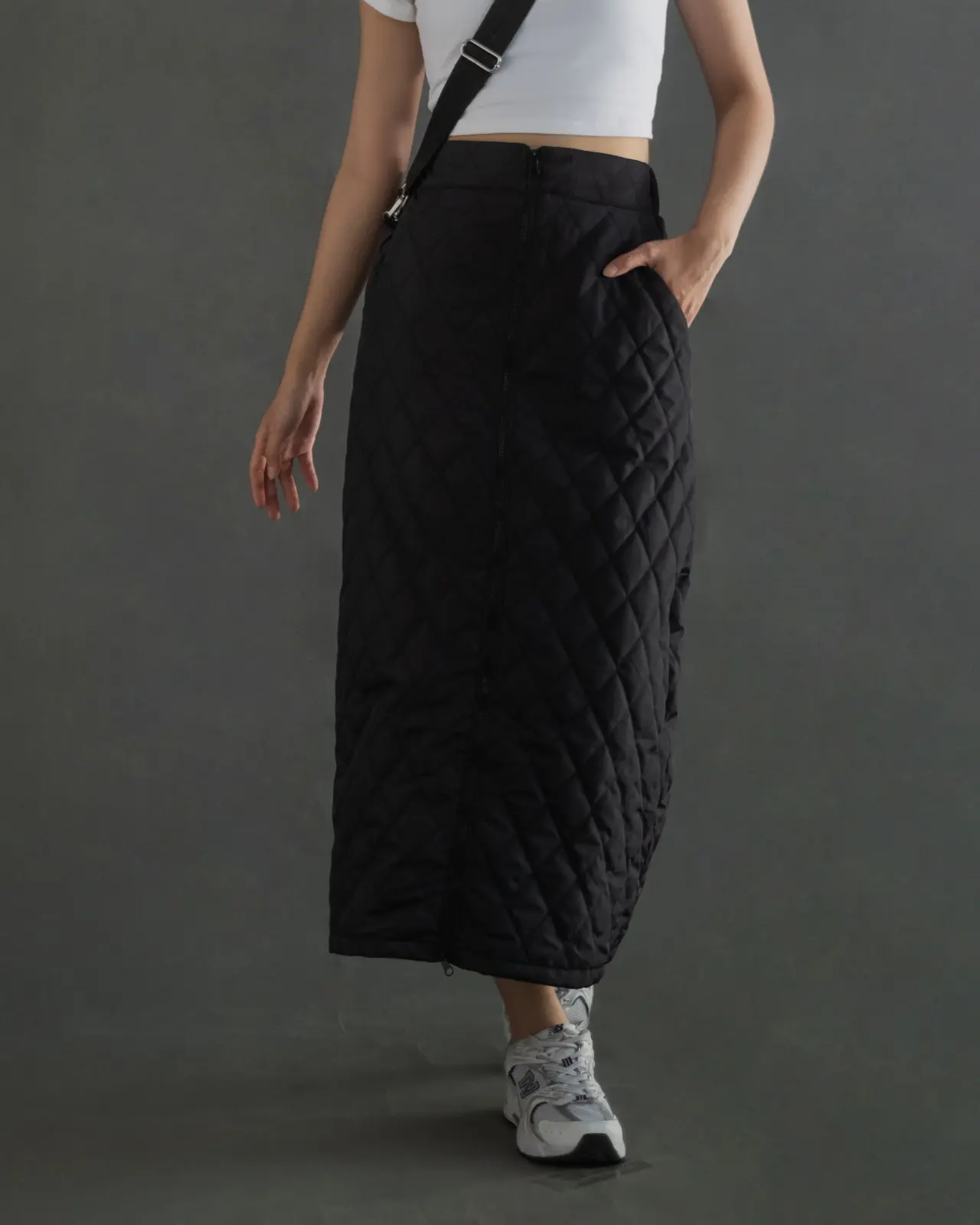 Zephyr Skirt Black