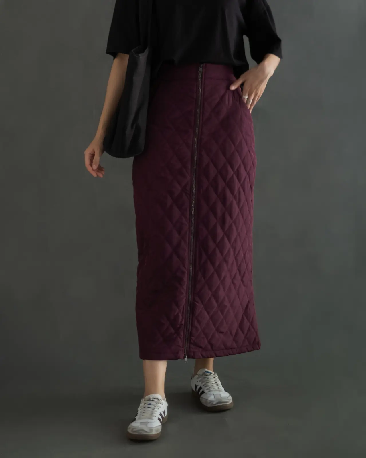 Zephyr Skirt Burgundy
