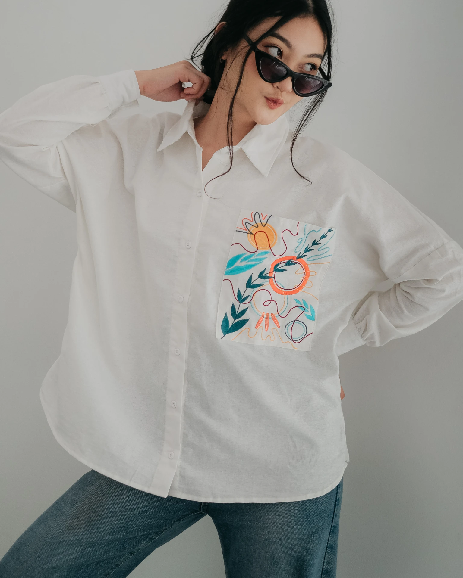 Stem Shirt Broken White