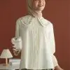 Hansika Shirt Kode 9218 Ivory