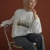 Himawari Sweater Broken White - Image 2