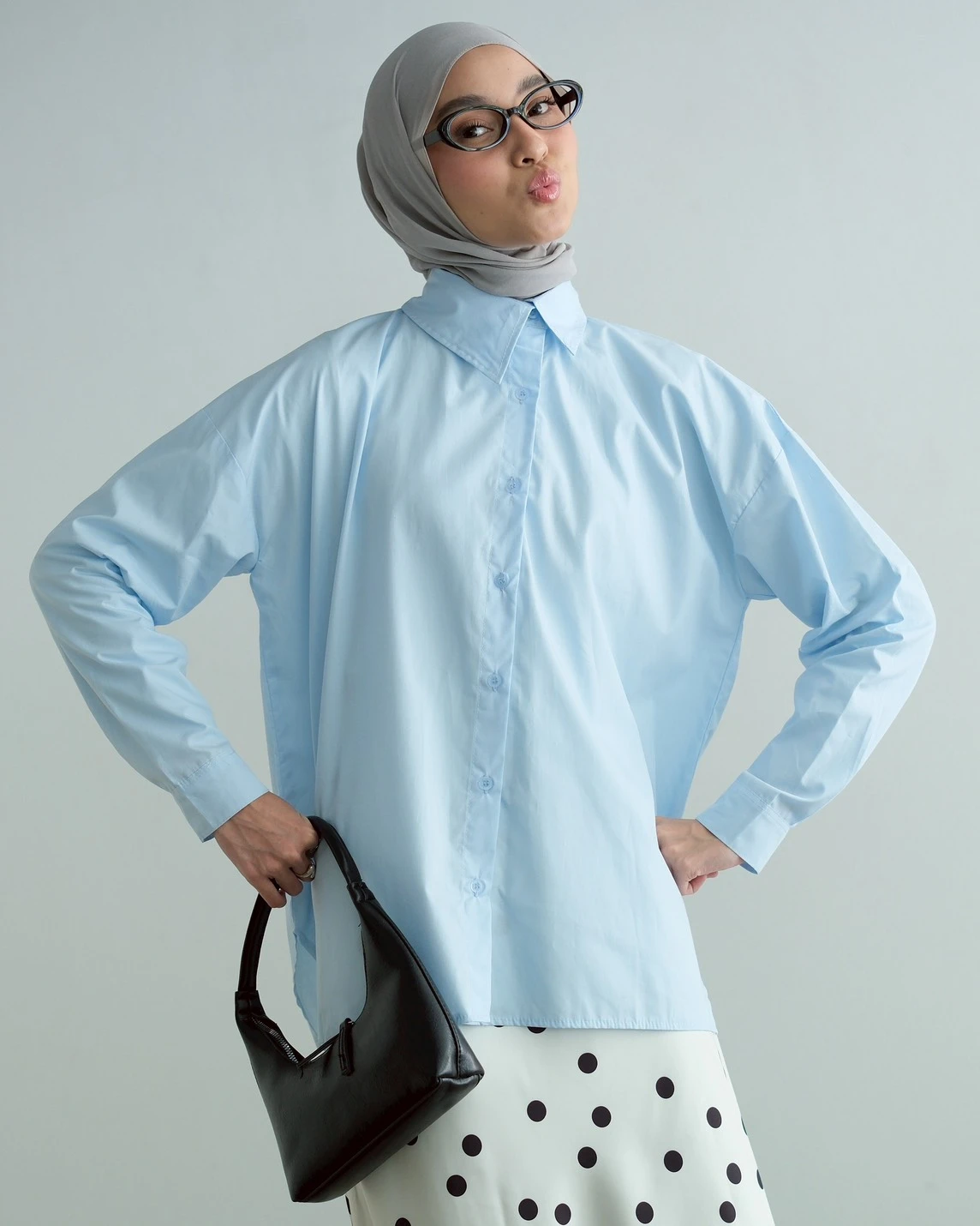 Peyton Shirt Kode 6815 Blue