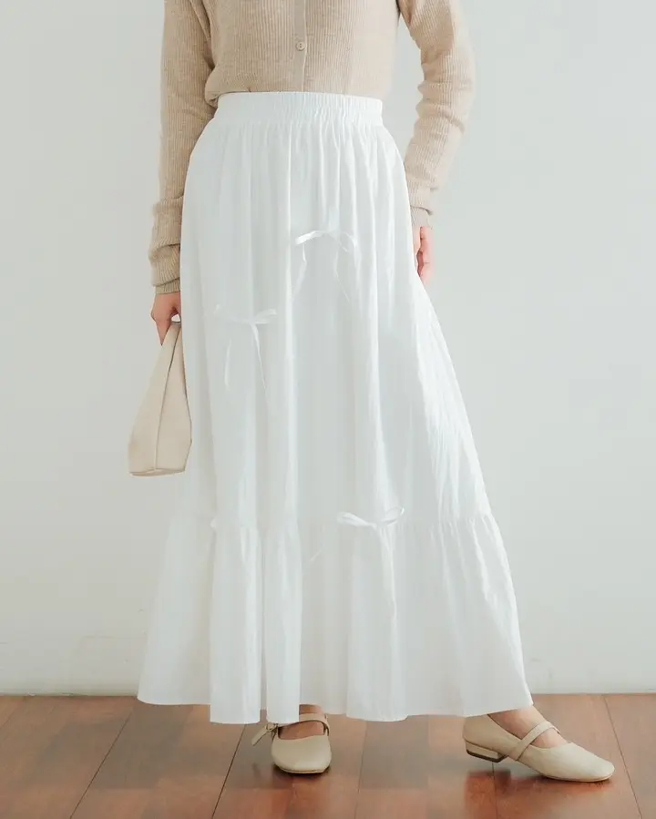 Adelina Skirt Kode 476/166 Broken White