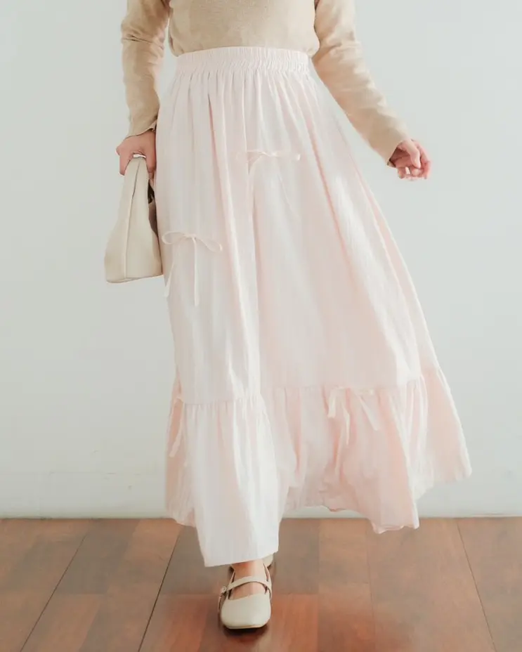 Adelina Skirt Kode 476/166 Baby Pink - Image 3