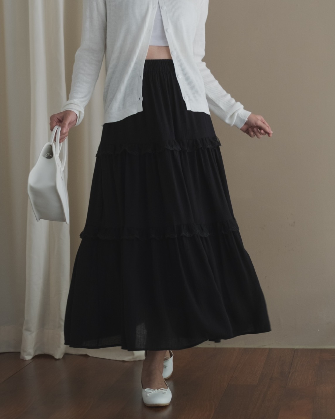 Aleza Skirt Kode 82 Black - Image 2