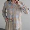 Asami Flanel Shirt Blue