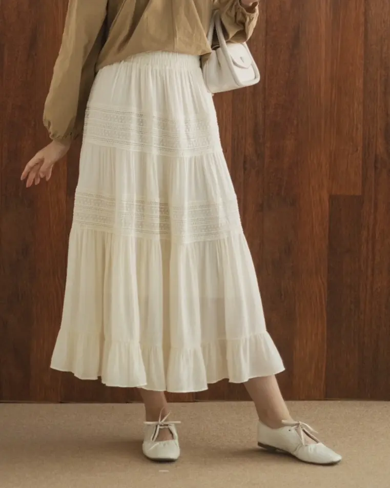 Bernice Skirt Kode 107 Ivory