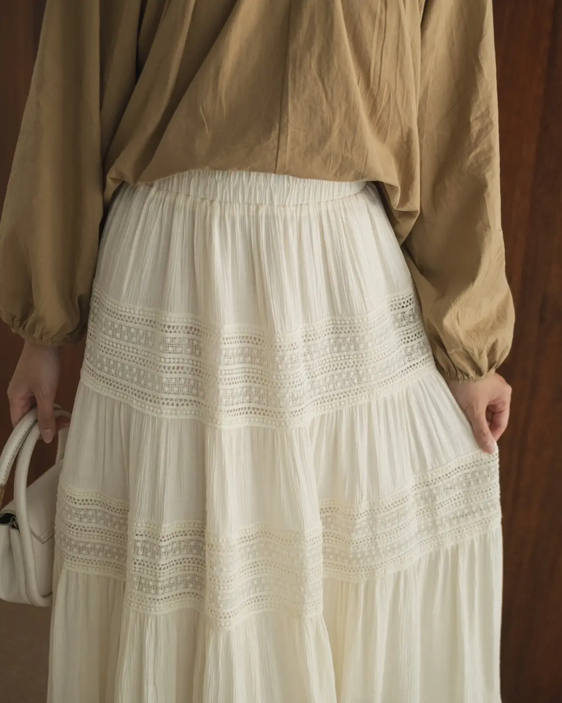 Bernice Skirt Kode 107 Ivory - Image 3