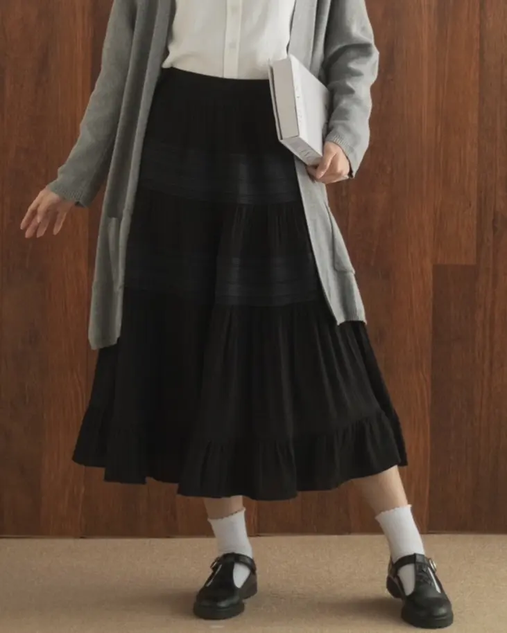 Bernice Skirt Kode 107 Black
