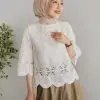 Berty Blouse Kode 416 Ivory - Image 3