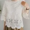 Berty Blouse Kode 416 Ivory - Image 2