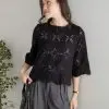 Berty Blouse Kode 416 Black - Image 2