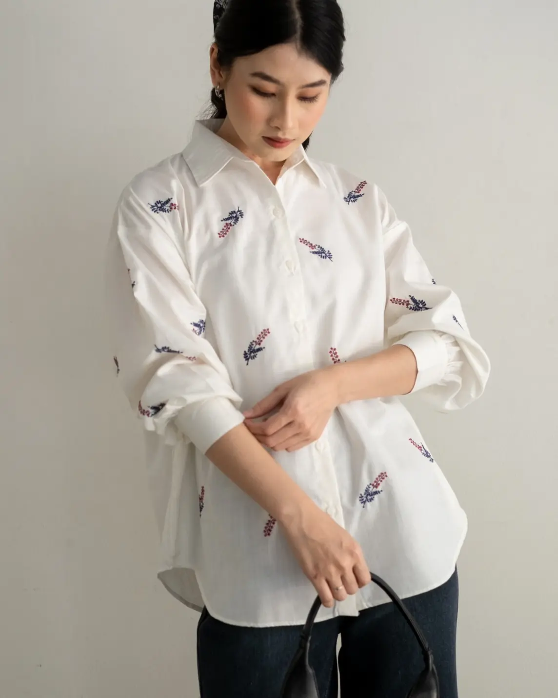 Cadina Shirt Kode 80231 Broken White - Image 2