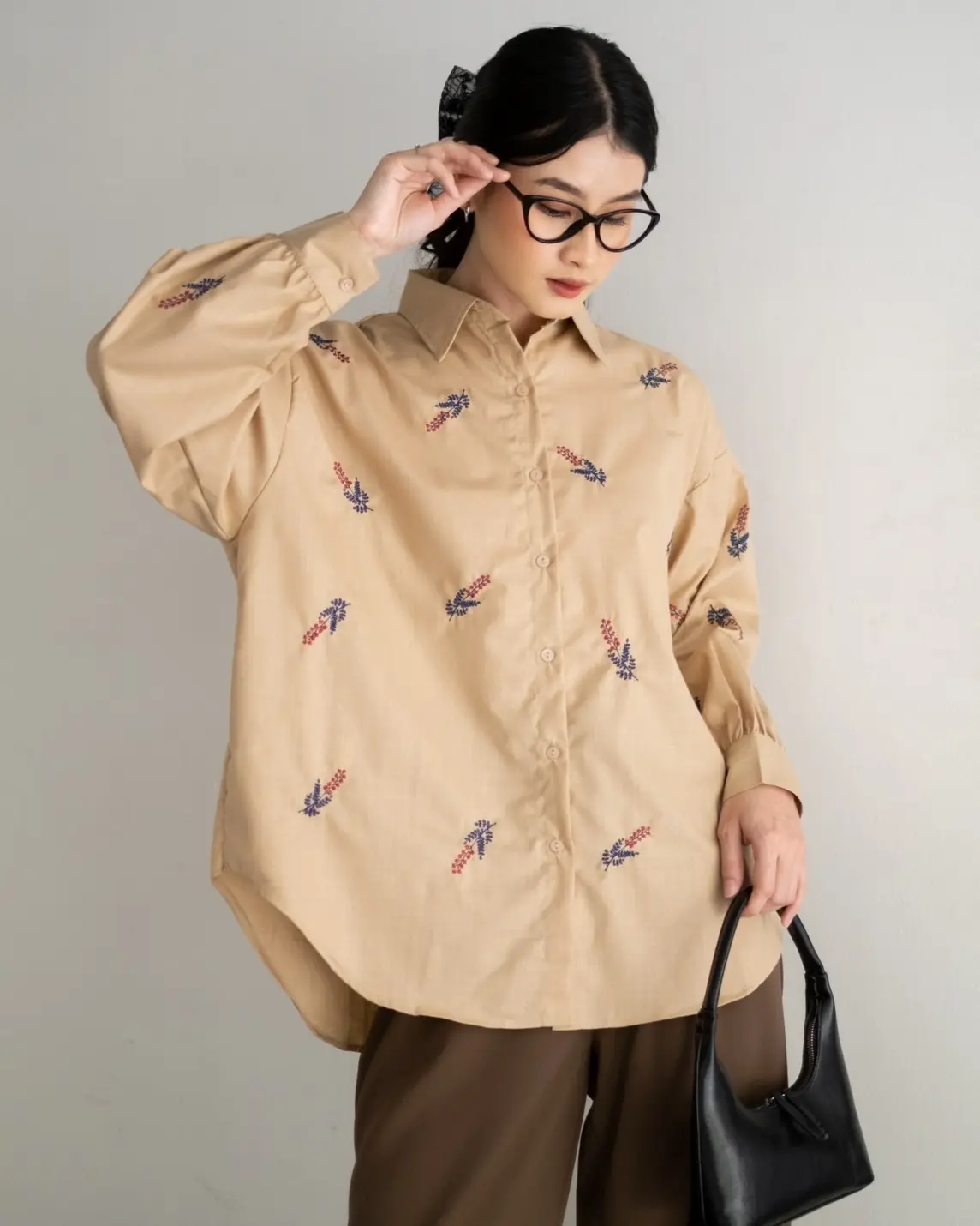 Cadina Shirt Kode 80231 Cream - Image 2
