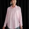 Clara Stripe Shirt Kode 6678 Pink - Image 2