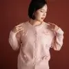 Fadzila Cardigan Kode 129 Pink - Image 2